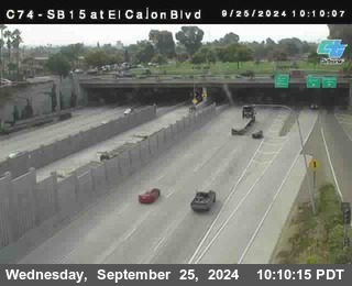 SB 15 at El Cajon Blvd