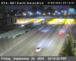 SB 15 at El Cajon Blvd