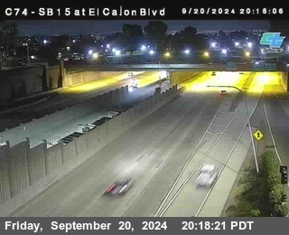 SB 15 at El Cajon Blvd