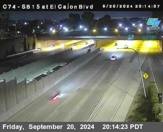 SB 15 at El Cajon Blvd