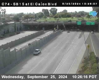 SB 15 at El Cajon Blvd