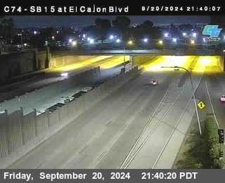 SB 15 at El Cajon Blvd