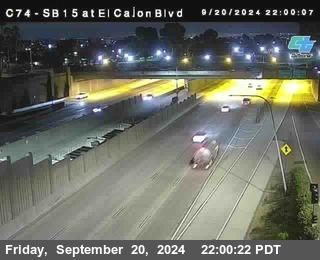 SB 15 at El Cajon Blvd