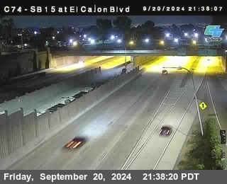 SB 15 at El Cajon Blvd