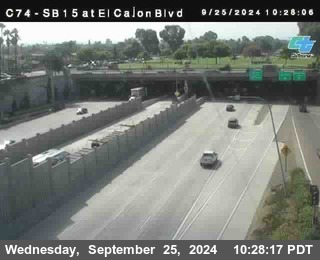 SB 15 at El Cajon Blvd