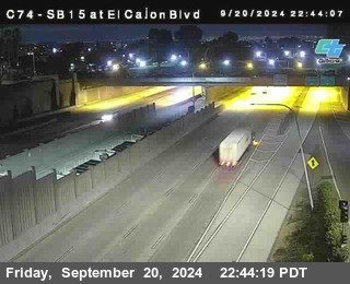 SB 15 at El Cajon Blvd