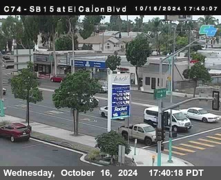 SB 15 at El Cajon Blvd