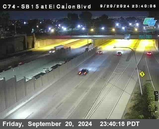 SB 15 at El Cajon Blvd