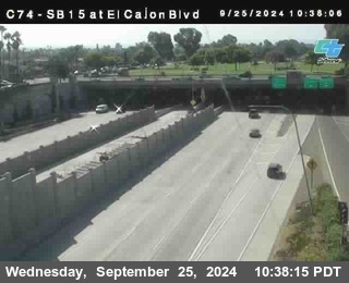 SB 15 at El Cajon Blvd