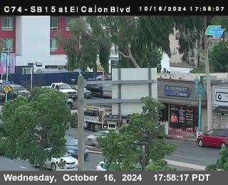 SB 15 at El Cajon Blvd