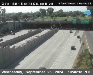 SB 15 at El Cajon Blvd