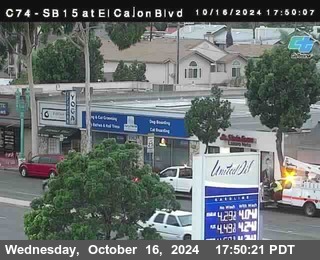 SB 15 at El Cajon Blvd