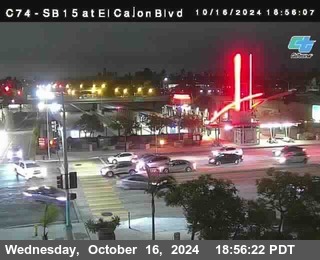 SB 15 at El Cajon Blvd