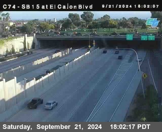 SB 15 at El Cajon Blvd