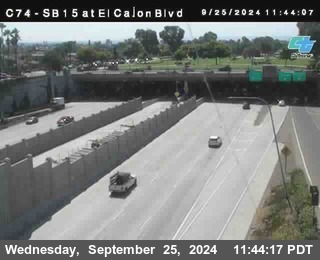 SB 15 at El Cajon Blvd