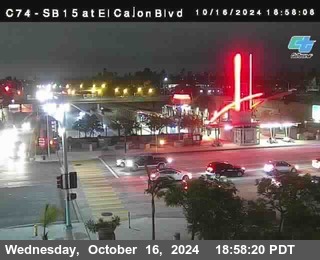 SB 15 at El Cajon Blvd