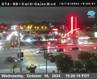 SB 15 at El Cajon Blvd