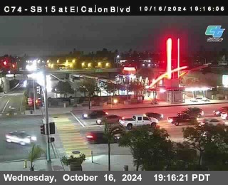 SB 15 at El Cajon Blvd