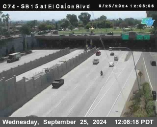 SB 15 at El Cajon Blvd