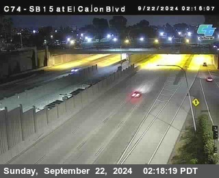 SB 15 at El Cajon Blvd