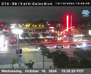 SB 15 at El Cajon Blvd