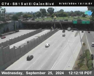 SB 15 at El Cajon Blvd