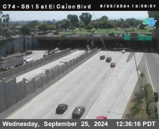 SB 15 at El Cajon Blvd