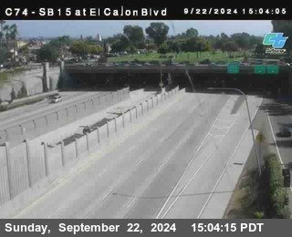 SB 15 at El Cajon Blvd