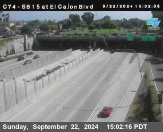 SB 15 at El Cajon Blvd