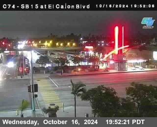 SB 15 at El Cajon Blvd