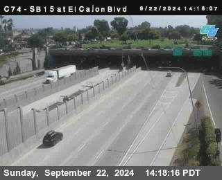 SB 15 at El Cajon Blvd