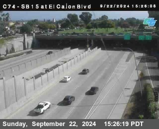 SB 15 at El Cajon Blvd