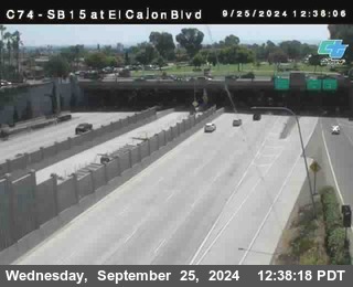 SB 15 at El Cajon Blvd