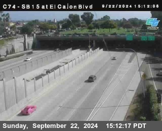 SB 15 at El Cajon Blvd