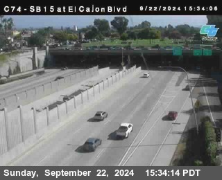 SB 15 at El Cajon Blvd