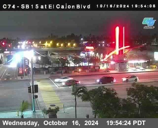 SB 15 at El Cajon Blvd