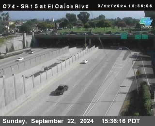 SB 15 at El Cajon Blvd