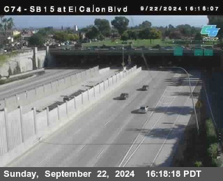 SB 15 at El Cajon Blvd