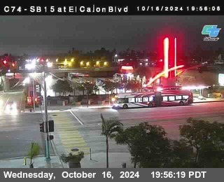 SB 15 at El Cajon Blvd