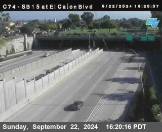 SB 15 at El Cajon Blvd