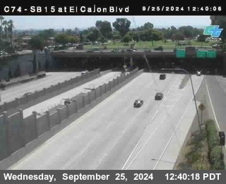 SB 15 at El Cajon Blvd