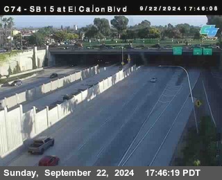 SB 15 at El Cajon Blvd