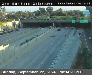 SB 15 at El Cajon Blvd