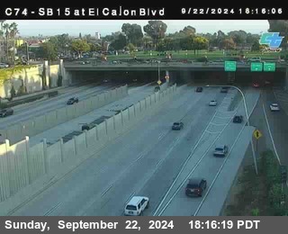 SB 15 at El Cajon Blvd