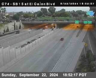 SB 15 at El Cajon Blvd