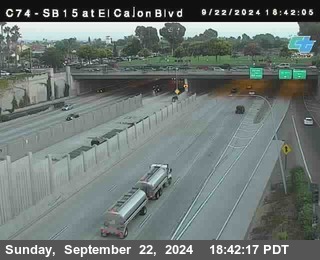 SB 15 at El Cajon Blvd