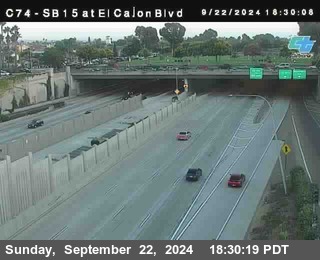 SB 15 at El Cajon Blvd