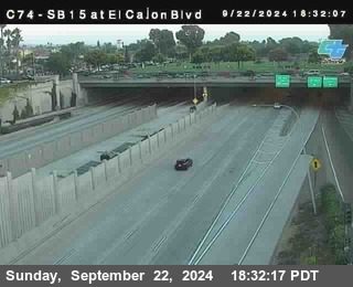 SB 15 at El Cajon Blvd