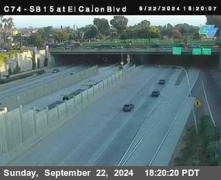 SB 15 at El Cajon Blvd