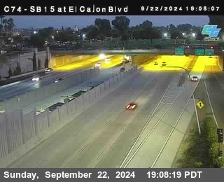 SB 15 at El Cajon Blvd